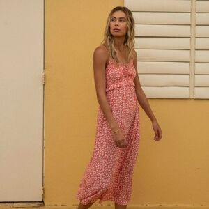 Billabong Rebel Heart Slip Dress Size Medium